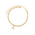 Initial Anklet Jewelry Accessory - Woman`s Clothing