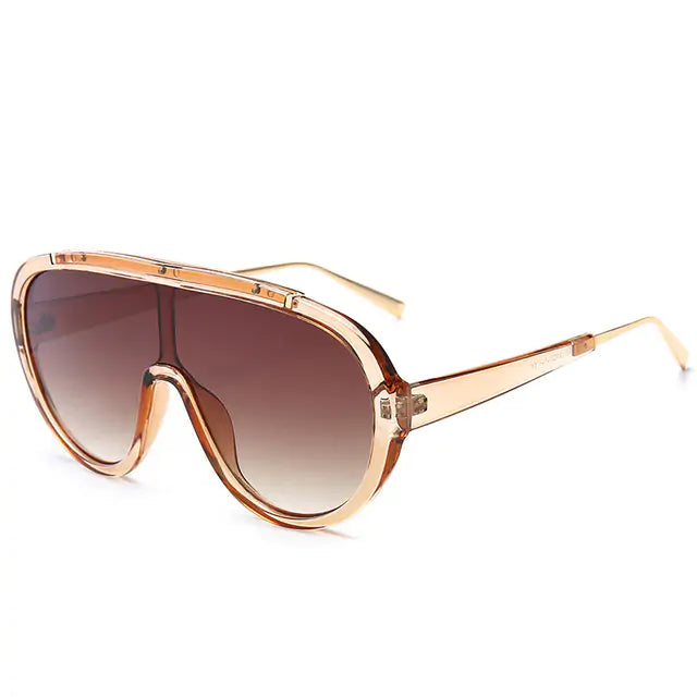 Oversized Sunglasses - Woman`s Clothing