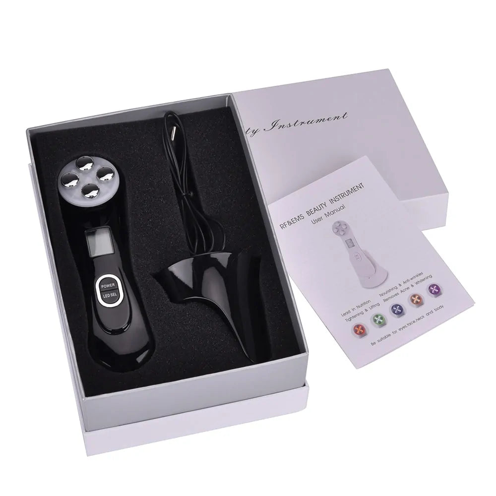 5-in-1 LED Skin Tightening Beauty Device - Woman`s Clothing