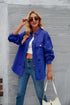 Washed Denim Jacket - Woman`s Clothing