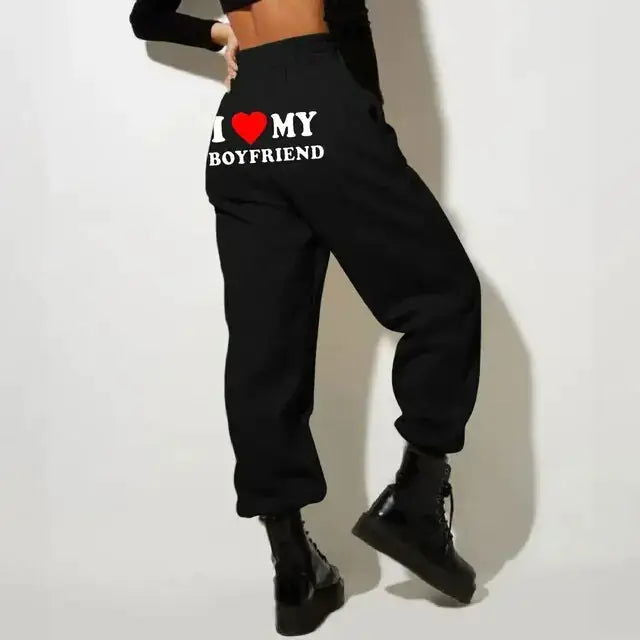 Love Jogging Pants - Woman`s Clothing