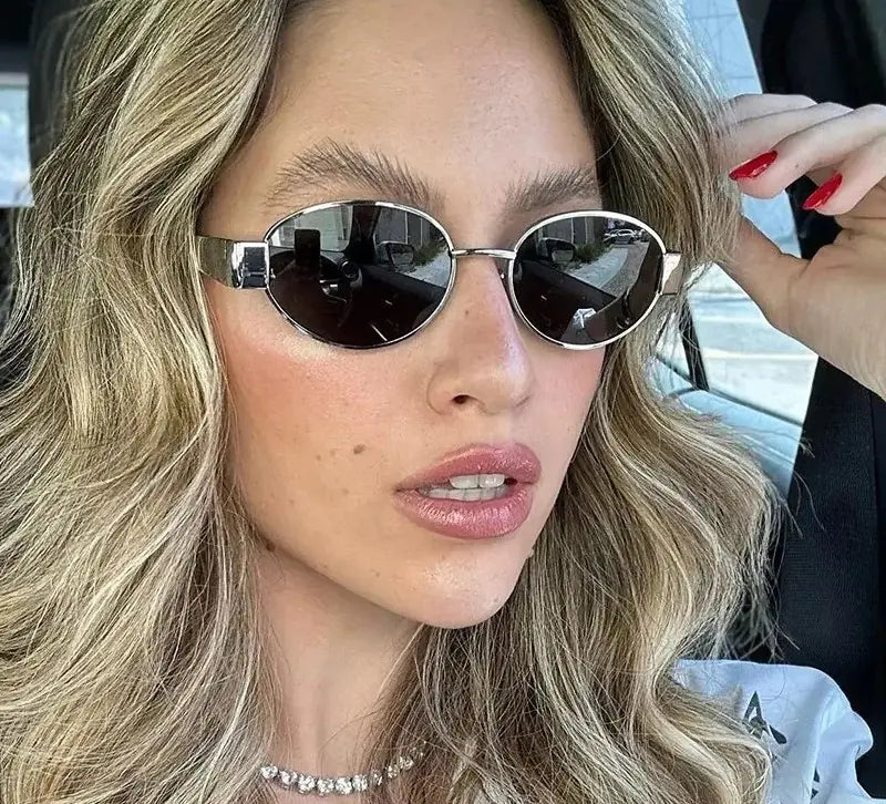 Exquisite Oval Luxe Sunglasses