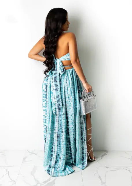 New Floral Print Summer Dress - Woman`s Clothing
