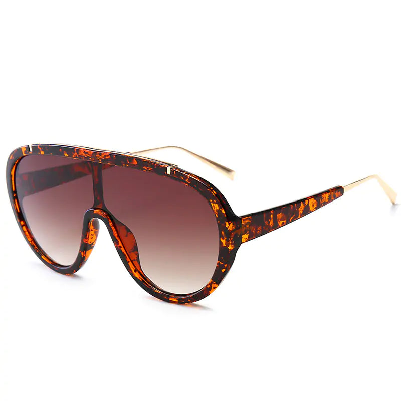 Oversized Sunglasses - Woman`s Clothing