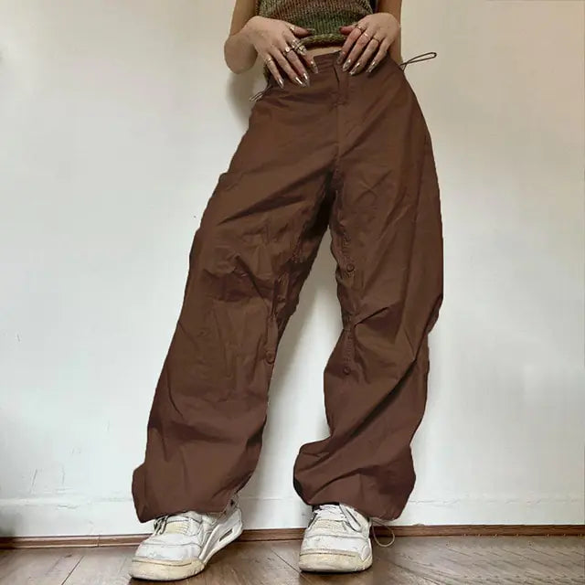 Casual Joggers Tech Pants Oversized