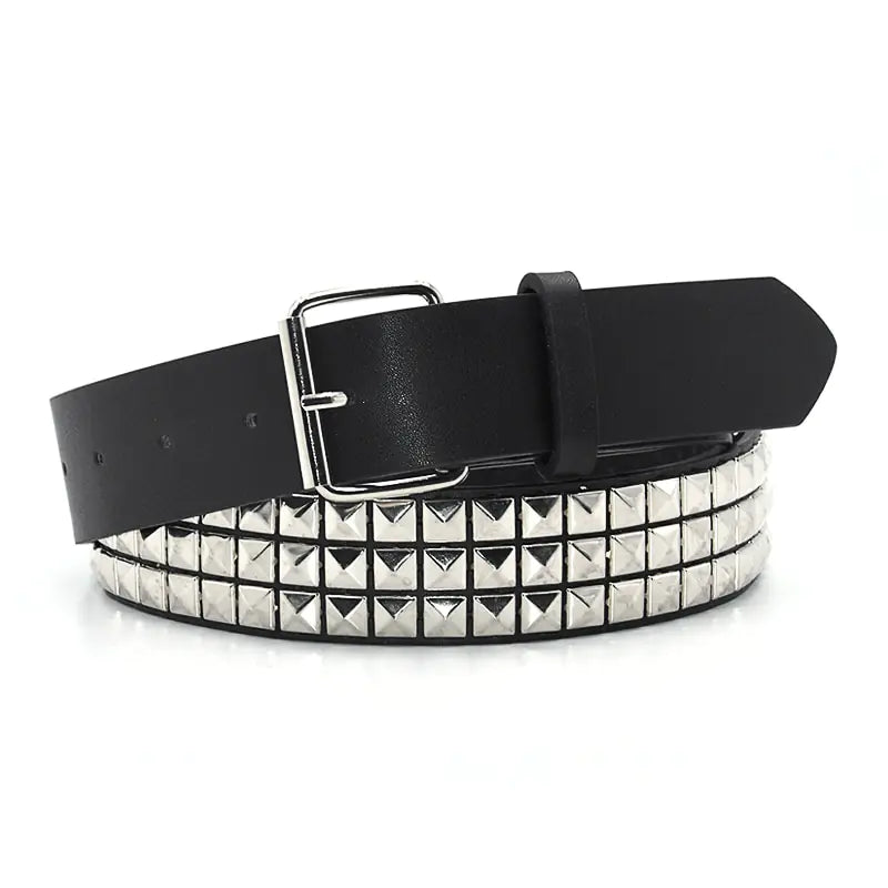 Rivet Studded Belt - Woman`s Clothing