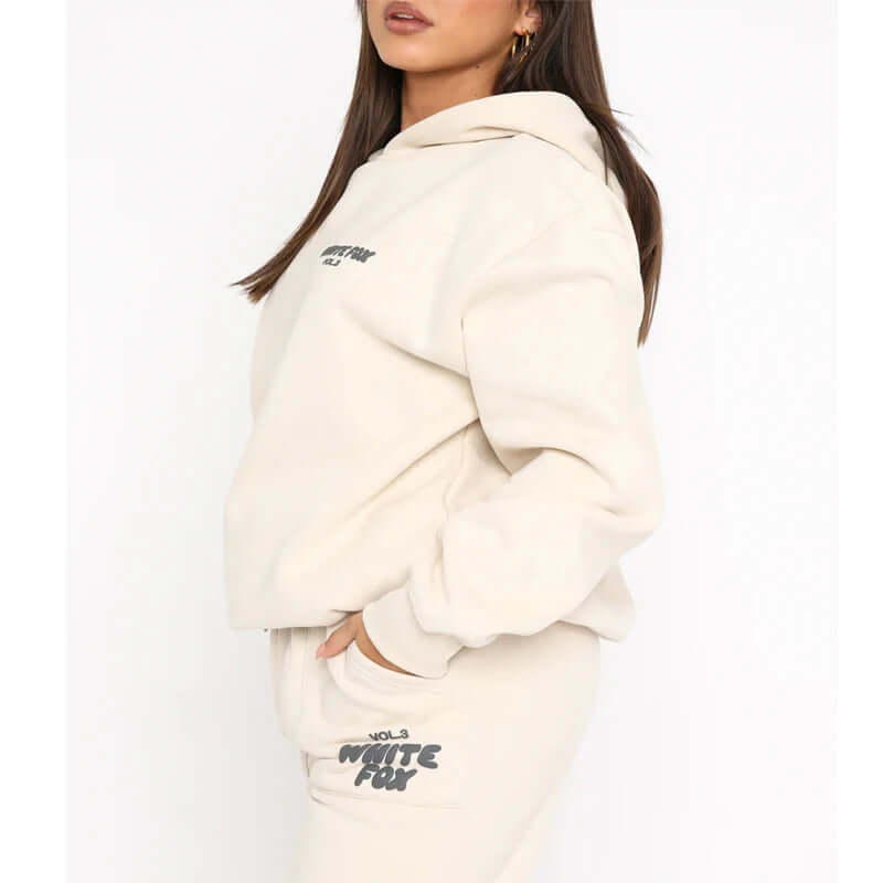 Streetwear Print Style Ladies Hoodie