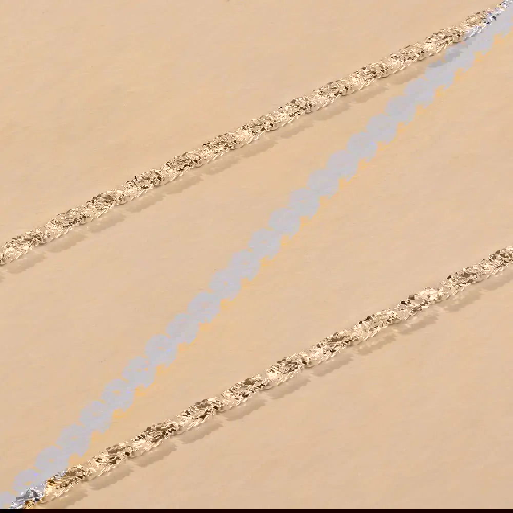 Rhinestone Anklet - Woman`s Clothing