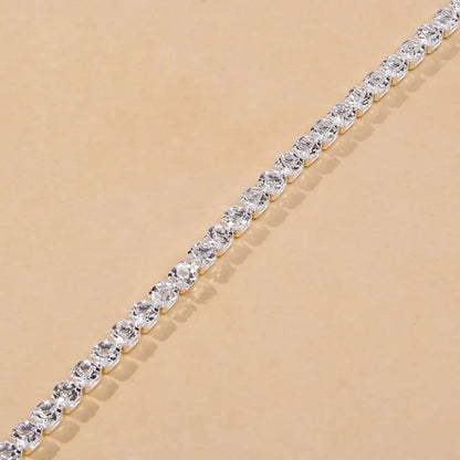 Rhinestone Anklet - Woman`s Clothing