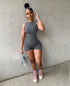 Sexy Bodycon Gym BodysuitSexy Bodycon Gymactivewear