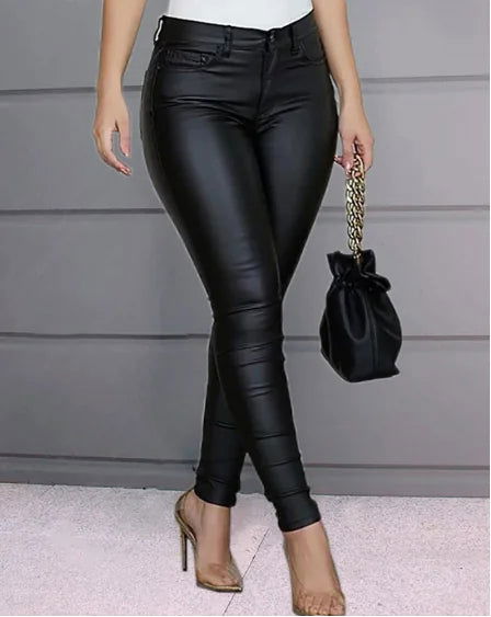 Slim Pencil Pants - Woman`s Clothing