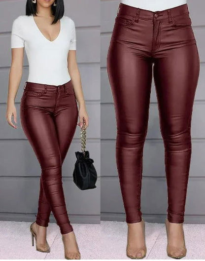 Slim Pencil Pants - Woman`s Clothing