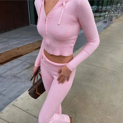 Soft knitted cosy fold setCozyFold Setloungewear