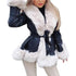 Stylish Ladies Chic Winter Coat - Woman`s Clothing