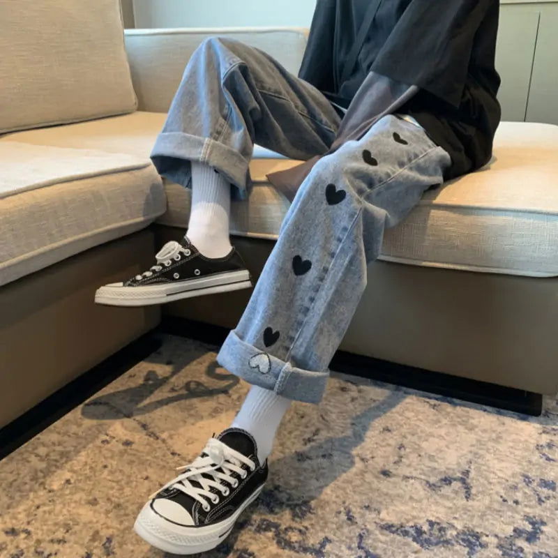 Stylish Loose Chic JeansStylish Loose
