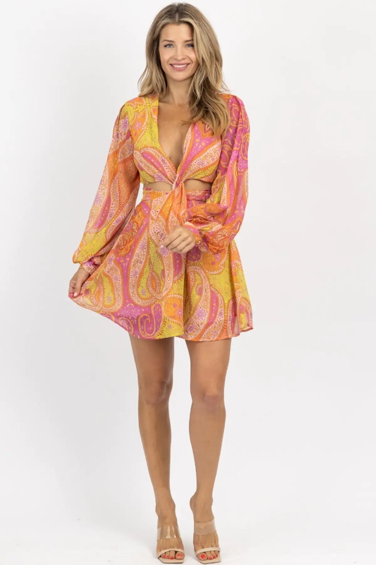 Vibrant Colour & Stylish Design Summer Dress