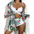 Three Pieces Bikini Set - Woman`s Clothing