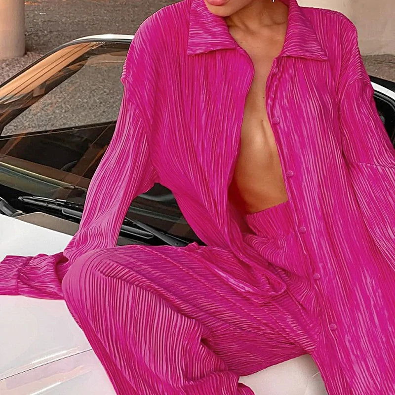 Two Piece Long Sleeve SuitTwo Piece Long Sleeve