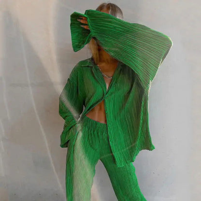 Two Piece Long Sleeve SuitTwo Piece Long Sleeve