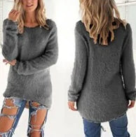 Fashionable Ladies Warm Pullover - Woman`s Clothing