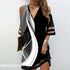 V Neck Summer Tie Dye DressV Neckdress
