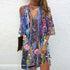 V Neck Summer Tie Dye DressV Neckdress