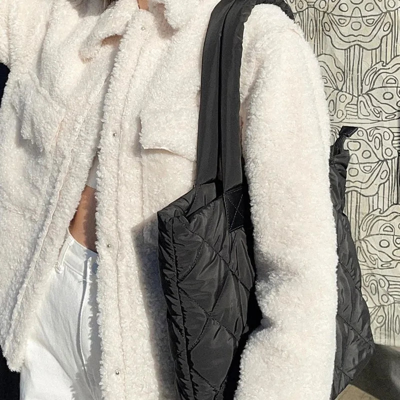 White Winter Women`s Jacket - Woman`s Clothing