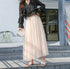Women Solid Korean Style SkirtWomen Solid