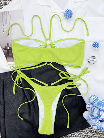 Wrap Halter BikiniWrap Halter Bikiniswimwear