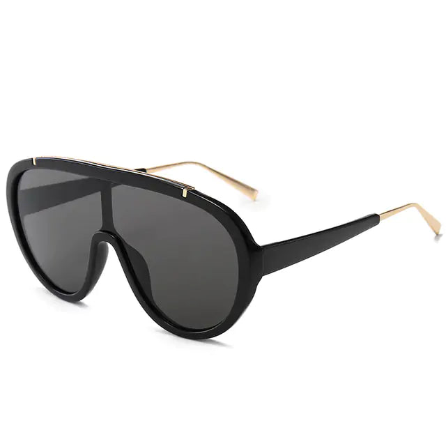 JASPEER One Piece Oversized Sunglasses