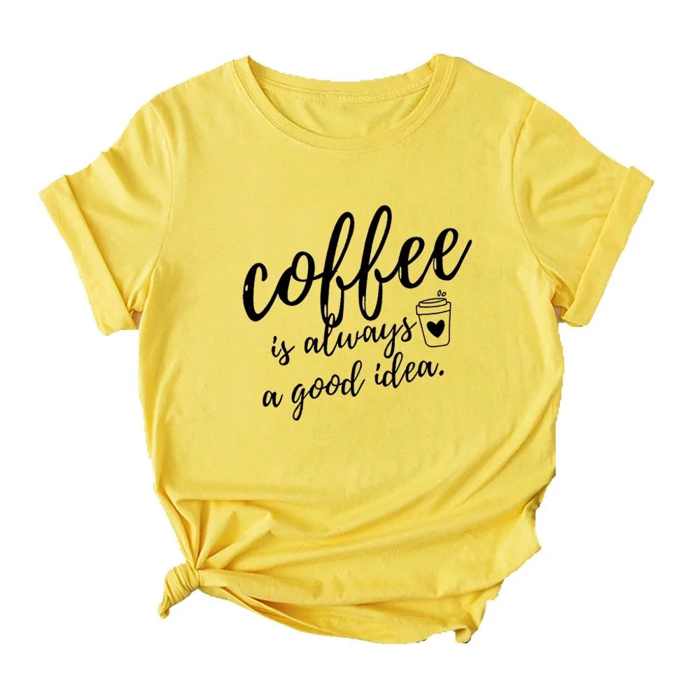 Mama Needs Coffee Ladies T-Shirt