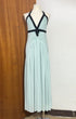 Celebrity-style Halterneck Deep V-neck Wrap Bustier With Cutout Back - Woman`s Clothing