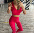 Seductive V Fitness 2 Piece Set Woman`s Clothing 35.00