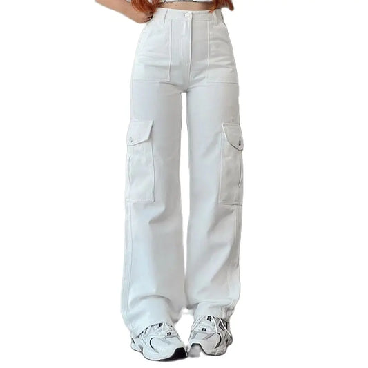 Baggy Casual Trousers - Woman`s Clothing