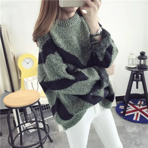 Women`s Cosy Batwing Knitwear Sweater