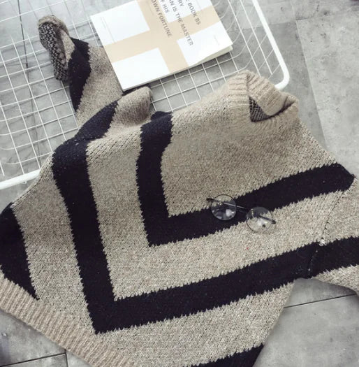 Women`s Cosy Batwing Knitwear Sweater