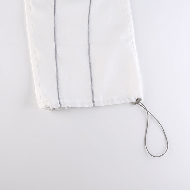 Stylish Vibrant High Waist Elastic Drawstring Lounge Pants