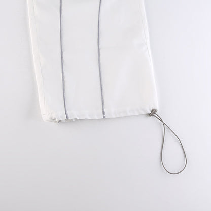 Stylish Vibrant High Waist Elastic Drawstring Lounge Pants