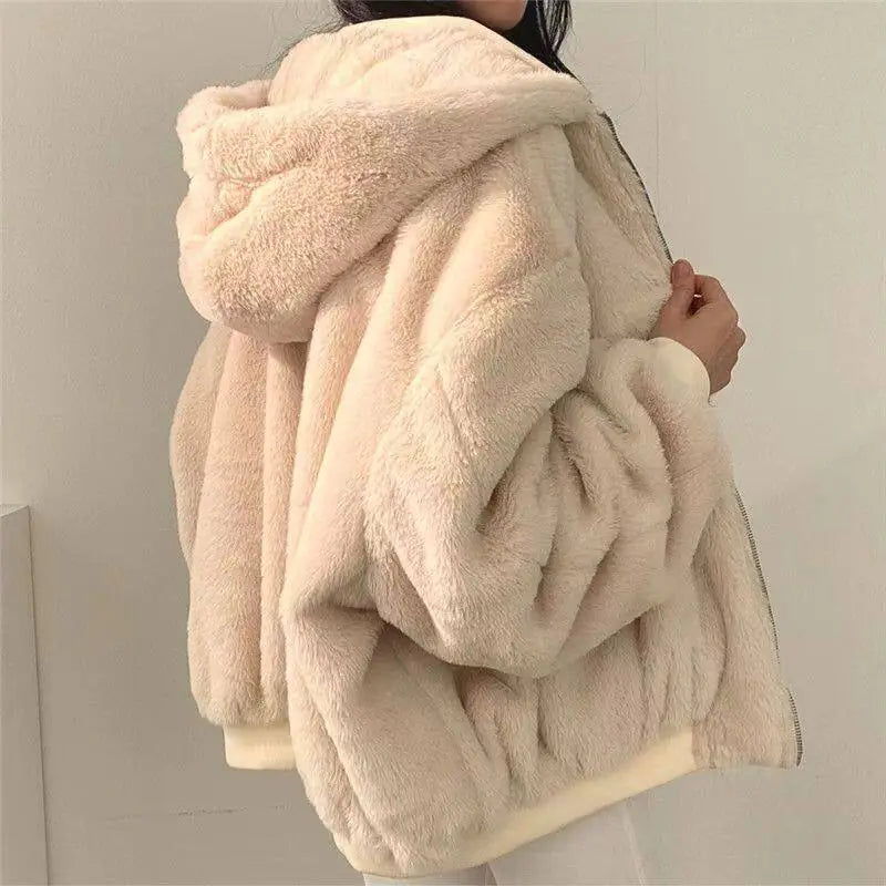 Fluffy Thick Warm Women`s Fleece