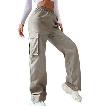 High Waist Season Wide Leg Straight Loose Pants