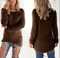 Fashionable Ladies Warm Pullover - Woman`s Clothing