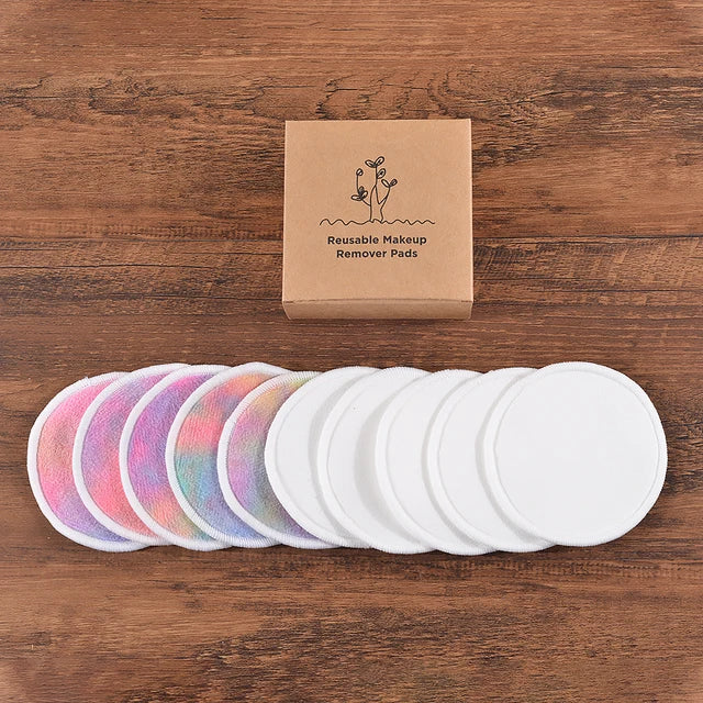 Bamboo Makeup Remover Pads 10 Pieces - Woman`s Clothing