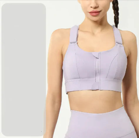 High-Intensity Shockproof Seamless Fitness Bra