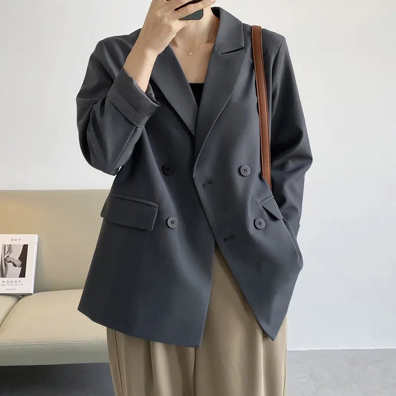 Spring British Style Casual Blazer Woman`s Clothing 49.00