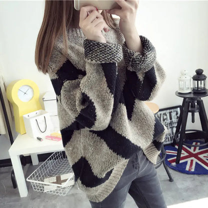 Women`s Cosy Batwing Knitwear Sweater