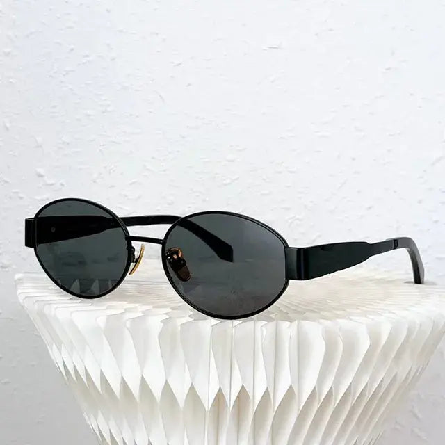 Oval Small Sunglasses - Woman`s Clothing