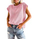 Woman`s Versatile Solid Ease SweaterVersatile Solid