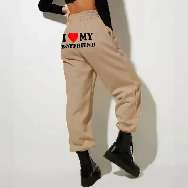 Love Jogging Pants - Woman`s Clothing