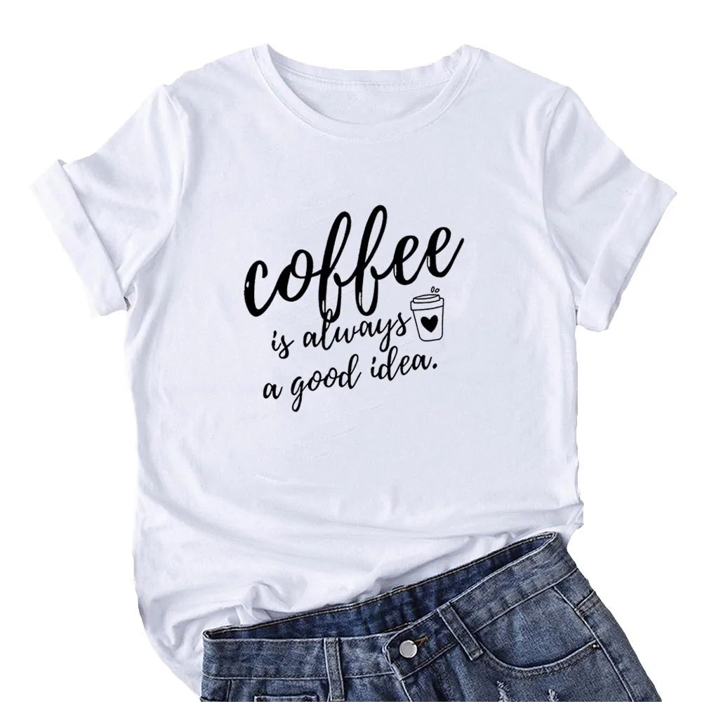 Mama Needs Coffee T Shirt - Woman`s Clothing