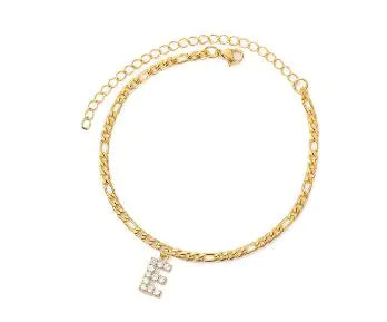 Personalized Initial Anklet – Add Elegance to Your Style